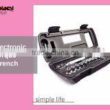 Hardware 1-85Nm 3/8 Inch Reversible Drive Ratchet LCD Display Digital Electronic Torque Wrench thumbnail-6