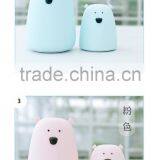 Portable Touch Sensor Rechargeable Cute Bear Silicone Led Night Light thumbnail-6