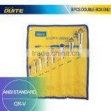 8pcs Mirror Surface Double Offset Ring Wrench Set,8pcs Anti-rust Spaner Wrench Ring Set ,8 Pcs Double Ring Wrench Set thumbnail-1