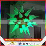 Remote Control Celling Inflatable Lighting Star for Event Party Wedding Decoration