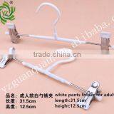 Open Ended Metal Mens Pants Hanger With 2 Clips thumbnail-6