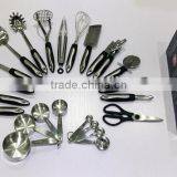 Hot Sale 23pcs Kitchen Utensil Set Tools ,stainless Steel Cooking Kitchenware Set thumbnail-2