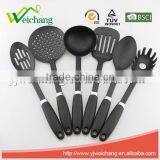 WCKT235A Premium Nylon Utensils Spoon Cooking Utensil Gadgets Set With Rubber Handle (Multi-color) thumbnail-4