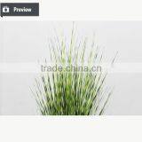 36 / 48 / 60 Inch Wholesale Artificial Grass Potted Onion Grass Weed Pots Plant thumbnail-2