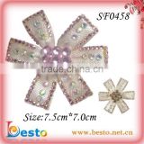 SF0456 Wholesale rhinestone ladies sandals accessories for girl