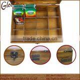 Antique Empty Wooden Coffee Box Gift Boxes thumbnail-4