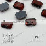 Decorative Octagon Flat Cut Glass Stones for Fancy Jewelry Accessories thumbnail-6