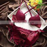 Lace Ladies Sexy Panty and Bra Sets thumbnail-5
