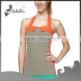 New Fashion Lady Tops Sexy Yoga Wear Yoga Crop Tops Tank Tops thumbnail-1