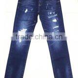 Women's Grinding Straight Five Pockets Denim Pants thumbnail-1