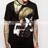 Manufactory Custom Logo Print T Shirt, 100% Polyester Fabric,160gsm, Foil Printing thumbnail-1