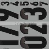 Custom Heat Transfer Sticker Plastisol Heat Transfer Iron on Jersey Number Sheet thumbnail-3