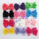 Wholesale Polyester Handmade DIY Satin Ribbon Flowers for Wedding Bridal Hand Bouquet Corsag Garment Accessories thumbnail-2