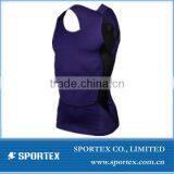 CP-1308 Sleeveless Compression Wear, Mens Sleeveless Compression Wear, Mens Compession Wear thumbnail-1