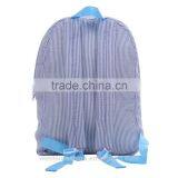 Monogrammed Toddle Seersucker Backpack thumbnail-3
