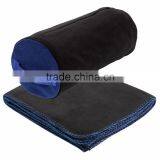 Oversized Fleece Stadium Blanket In Carrying Bag - Measures 71" x 50", Made of Brushed Polyester Fleece and Comes With Your Logo thumbnail-3