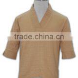 Tailor-made Festival Short Sleeve Low MOQ White New Design Fashionable Company Uniform Store thumbnail-2