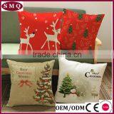 High Quality Printing Design Back Rest Christmas Pillow Cover thumbnail-6