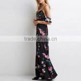 2017 New Chiffon One-piece Backless Ankle-length Long Dress thumbnail-2
