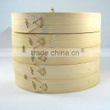 Round Bamboo Steamer Set thumbnail-4