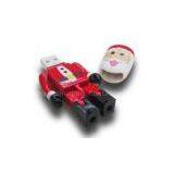 Promotional Hard Plastic Usb Santa Claus Memory Sticks 1GB 2GB 4GB 8GB 16GB With Logo Printing or en thumbnail-1
