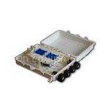 ABS PP Fiber Optic Terminal Box Indoor With 24 Cores 245mmx172mmx80mm