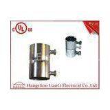 Set Screw Coupling EMT Conduit Fittings With Steel Locknut 1/2\