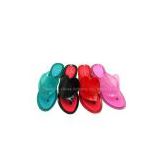 pvc lady's jelly slippers