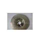 Vacuum Brazed Diamond Cup Wheel With Flange thumbnail-1