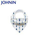 Promotion Unisex 4 Pack Triangle 33x30cm Bandana Baby Bibs For Sale thumbnail-2