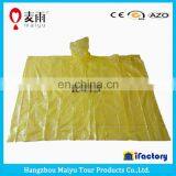 Hot Sell Full Printing Logo Plastic Rain Poncho thumbnail-1