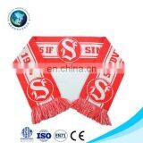 2016 Best Selling Custom Football Knitted Scarves