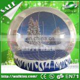 Snowman Themed Inflatable Human Size Snow Globe for Sale thumbnail-2