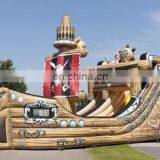 Pirateship Inflatable Water Slide Clearance Giant Inflatable Slide for Sale