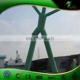Draw People Attention Greeb Single Leg Giant Inflatable Sky Dancer For Advertising thumbnail-3