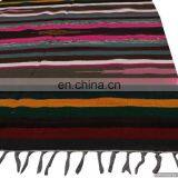Cotton Dariya Hand Woven Art Beach Throw Handmade Rugs Yoga Mat Hippie Carpet thumbnail-3
