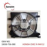 Radiator Cooling Fan Hon-da Civ-ic 12 13 14 15 16 17-OE 19030-TS6-000