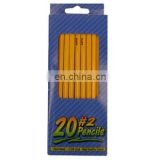 drawing yellow wooden pencil