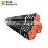 Black Painted surface finish hot rolled steel seamless steel pipe 20# ASTM A53