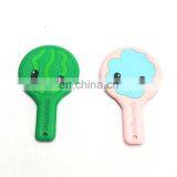 Cartoon Silicone Handle Mirror and Makeup Mirror With Soft Silicone Material thumbnail-5