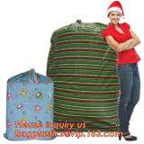 Merry Christmas Santa Claus Pattern Jumbo Bicycle / Bike Sack Gift Bag For Children 60 X 72 Inch,Sacks For Extra Large P