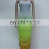 2020 New Arrivals Women Fashion Casual Dresses Ladies Bodycon Gradients Club Long Dresses Women Summer Dresses thumbnail-1