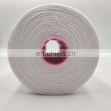 China Factory High Tenacity Raw White 40s2 Poly Poly Core Spun Sewing Thread thumbnail-3