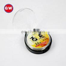 GW Sea Fishing Line Leader Line 50M Super Strong 100% Fluorocarbon Line
