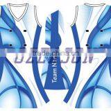 High Quality New Design Pattern Athletic Netball Singlet Netball Jersey Bodysuit thumbnail-2