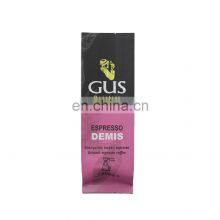 Custom Printing Tin Tie Recyclable Gusset Ground Coffee Bean Packing Bags With Valve thumbnail-1