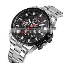 Relojes Skmei M023 Men Mechanical Watch Automatic Watch Stainless Steel Gold Watch thumbnail-3