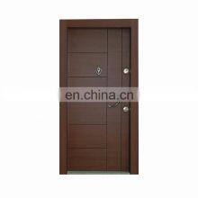 Italian Steel Wooden Door Design Interior Security Wooden Armored Doors thumbnail-3