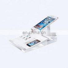 акриловый держатель для телефонов, держатель листовок, настольный стенд для демонстрации телефонов из акрила для электронного магазина