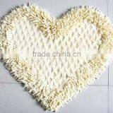 Heart Shaped Bath Mats Top Quality Chenille Bath Mat